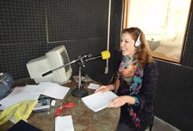 Volunteer Journalism Journalism volunteers working at her placement in Argentina