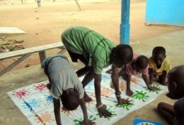Volunteer Medicine & Healthcare Children participate in physical activities on an Occupational Therapy Project in Ghana